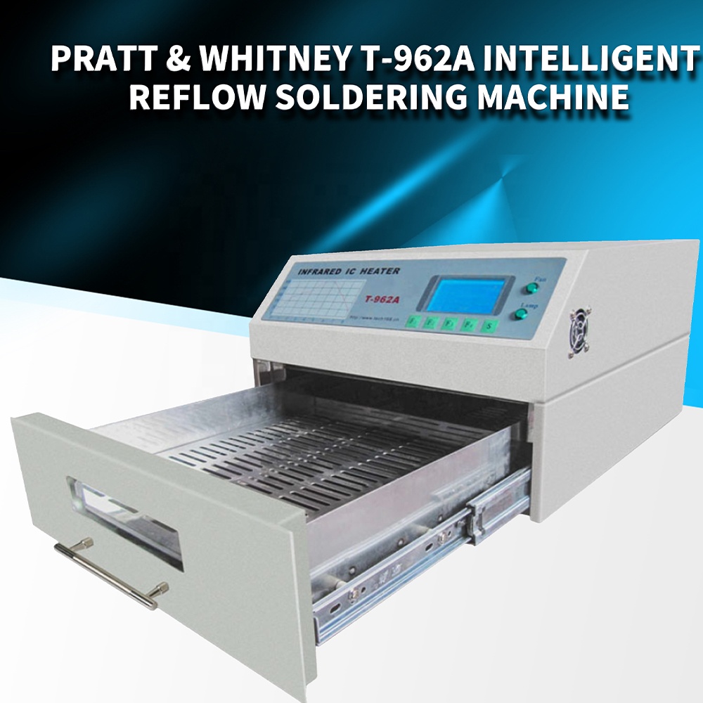 T-962 فرن إعادة لحام IC بالأشع - مراجعة Infrared Bga Rework Station وسعره